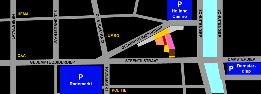 Plattegrond Via Vecchia in Groningen